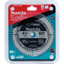 Saw Blades Makita 6-1/2 In. 60T (TCG) Carbide Tipped Cordless Plunge Saw Blade, MDF, Laminate 6 Saw Blades Makita 6-1/2 In. 60T (TCG) Carbide Tipped Cordless Plunge Saw Blade, MDF, Laminate -Deals Power Tool Accessories Store makita circular saw blades a 99998 c3 1000