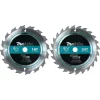 Saw Blades Makita 6-1/2 In. Carbide-Tipped Circular Saw Blade (2-Pieces) 1 Saw Blades Makita 6-1/2 In. Carbide-Tipped Circular Saw Blade (2-Pieces) -Deals Power Tool Accessories Store makita circular saw blades t 01426 64 1000