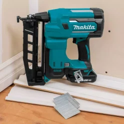 Nail Guns Makita 2-1/2 In. 18-Volt 16-Gauge LXT Cordless Straight Finish Nailer Kit (2.0 Ah) With Bonus 18-Volt LXT Battery Pack 2.0Ah 18 Nail Guns Makita 2-1/2 In. 18-Volt 16-Gauge LXT Cordless Straight Finish Nailer Kit (2.0 Ah) With Bonus 18-Volt LXT Battery Pack 2.0Ah -Deals Power Tool Accessories Store makita finishing nailers xnb02rj bl1820b a0 1000