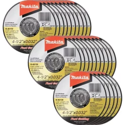 Abrasives Makita 4-1/2 In. X 0.032 In. X 7/8 In. Ultra Thin Stainless Cut-Off Wheel (25-Pack) -Deals Power Tool Accessories Store makita grinding wheels cut off wheels b 46159 25 c3 1000