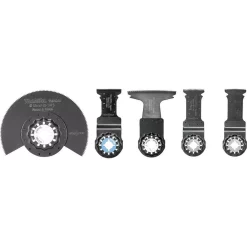Oscillating Tool Attachments Makita 5 Pc. Starlock Oscillating Blade Set