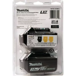 Power Tool Batteries Makita 18-Volt LXT Lithium-Ion High Capacity Battery Pack 3.0Ah With Fuel Gauge (2-Pack) -Deals Power Tool Accessories Store makita power tool batteries bl1830b 2 4f 1000