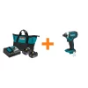 Power Tool Batteries Makita 18-Volt LXT 4.0 Ah Battery And Rapid Optimum Charger Starter Pack With Bonus 18V LXT 1/4 In. Cordless Impact Driver -Deals Power Tool Accessories Store makita power tool batteries bl1840bdc2xdt11 64 1000