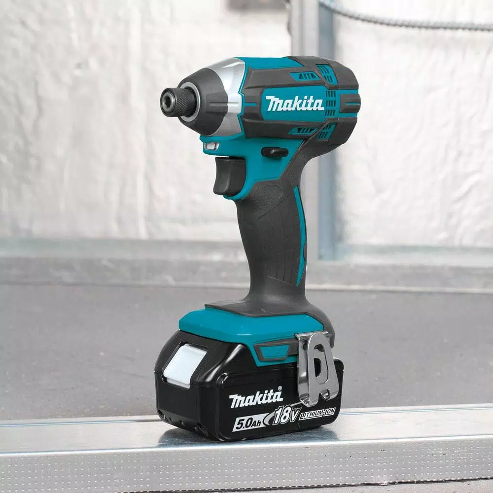 Power Tool Batteries Makita 18-Volt LXT 4.0 Ah Battery And Rapid Optimum Charger Starter Pack With Bonus 18V LXT 1/4 In. Cordless Impact Driver 6 Power Tool Batteries Makita 18-Volt LXT 4.0 Ah Battery And Rapid Optimum Charger Starter Pack With Bonus 18V LXT 1/4 In. Cordless Impact Driver - Image 4