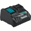 Power Tool Battery Chargers Makita 18-Volt LXT/12-Volt MAX CXT Lithium-Ion Rapid Optimum Charger