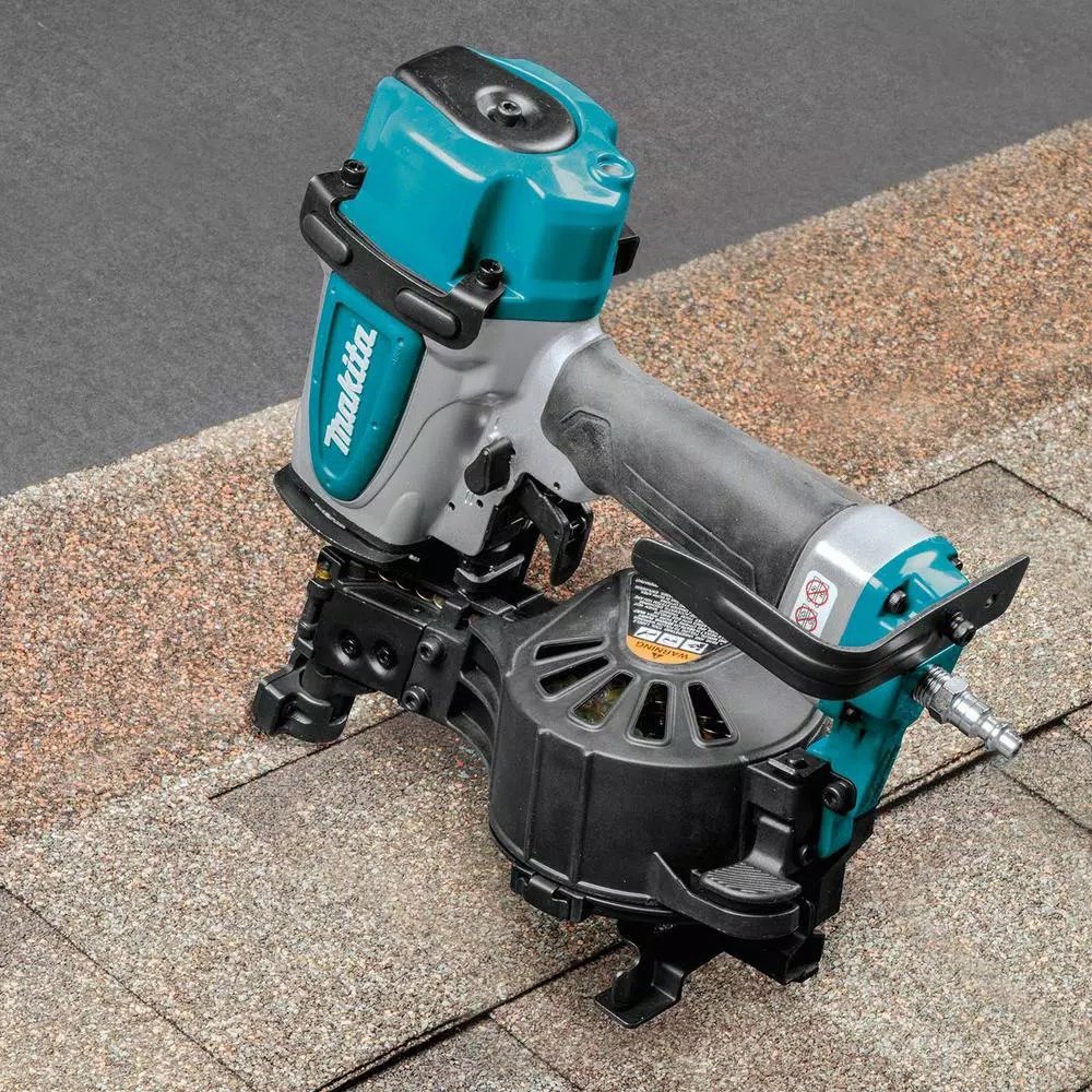Nail Guns Makita 15 Degree 1-3/4 In. Pneumatic Coil Roofing Nailer 6 Nail Guns Makita 15 Degree 1-3/4 In. Pneumatic Coil Roofing Nailer - Image 4
