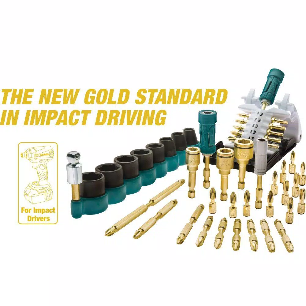 Drill Bits Makita Impact GOLD Torsion Magnetic Steel Insert Bit Set (11-Piece) 16 Drill Bits Makita Impact GOLD Torsion Magnetic Steel Insert Bit Set (11-Piece) - Image 14