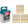 Drill Bits Makita Impact GOLD T25 2 In. Power Bit Tic Tac (15-Piece) -Deals Power Tool Accessories Store makita screwdriver bits b 60545 64 1000