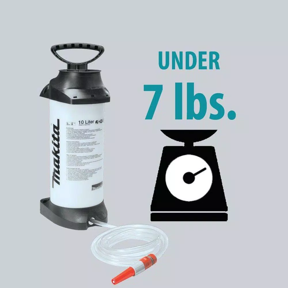 Specialty Power Tool Accessories Makita 2.6 Gal. Pressurized Water Tank 12 Specialty Power Tool Accessories Makita 2.6 Gal. Pressurized Water Tank - Image 10