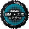 Saw Blades Makita 10 In. 60T Carbide-Tipped Max Efficiency Miter Saw Blade 2 Saw Blades Makita 10 In. 60T Carbide-Tipped Max Efficiency Miter Saw Blade -Deals Power Tool Accessories Store makita table saw blades miter saw blades b 66961 64 1000