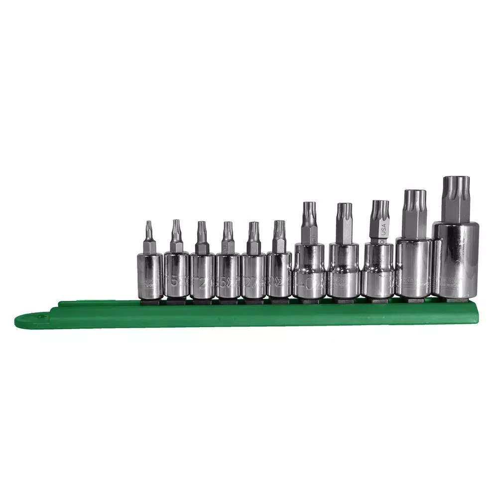 Screwdrivers & Nut Drivers Mayhew Torx Plus Socket Bit Set (11-Piece) 3 Screwdrivers & Nut Drivers Mayhew Torx Plus Socket Bit Set (11-Piece)