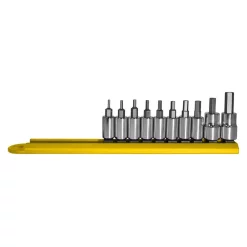 Screwdrivers & Nut Drivers Mayhew SAE Hex Socket Bit Set (10-Piece)