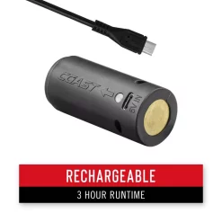 Handheld Flashlights Coast Polysteel 400R 400 Lumen Rechargeable Waterproof LED Flashlight With Twist Focus 13 Handheld Flashlights Coast Polysteel 400R 400 Lumen Rechargeable Waterproof LED Flashlight With Twist Focus -Deals Power Tool Accessories Store metallics coast handheld flashlights polysteel 400r gun metal 1f 1000