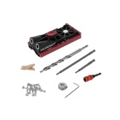 Cutting Tools Milescraft PocketJig200 Complete Pocket Hole Kit With Jig, Bit, Screws And Drivers