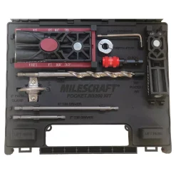 Cutting Tools Milescraft PocketJig200XCJ Ultimate Pocket Hole Bundle With 2 Jigs And 2 In. FaceClamp -Deals Power Tool Accessories Store milescraft jigs 7336 4f 1000