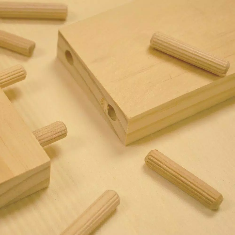 Specialty Power Tool Accessories Milescraft Dowel Bucket Fluted Hardwood Dowel Pins (375-Pieces) 6 Specialty Power Tool Accessories Milescraft Dowel Bucket Fluted Hardwood Dowel Pins (375-Pieces) - Image 4