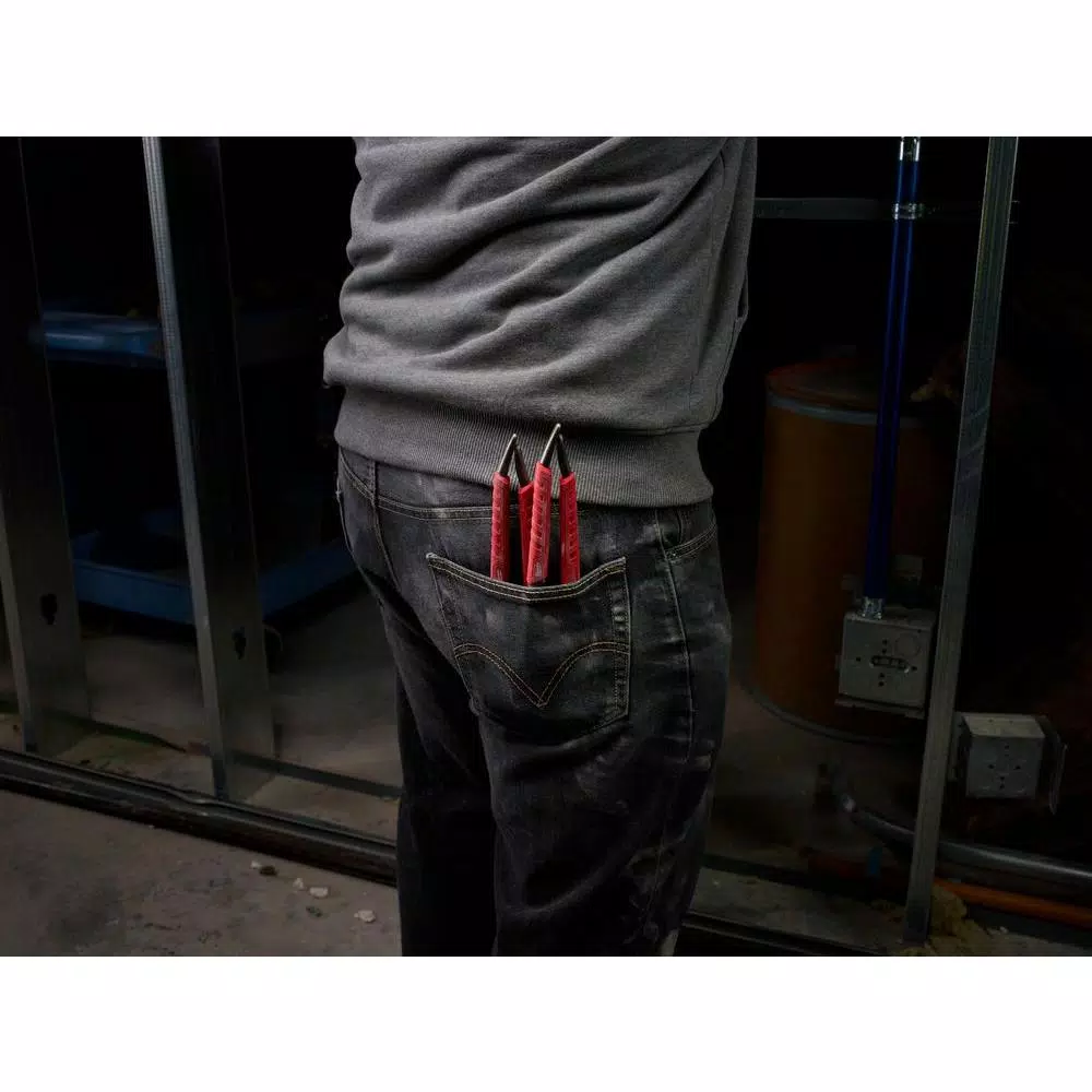 Milwaukee 6 In./8 In./10 In. Straight-Jaw And V-Jaws Pliers Set (4-Piece) 6 Milwaukee 6 In./8 In./10 In. Straight-Jaw And V-Jaws Pliers Set (4-Piece) - Image 4