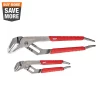 Milwaukee 6 In. And 10 In. Straight-Jaw Pliers Set (2-Piece) 2 Milwaukee 6 In. And 10 In. Straight-Jaw Pliers Set (2-Piece) -Deals Power Tool Accessories Store milwaukee all trades tongue groove pliers 48 22 6330 64 1000