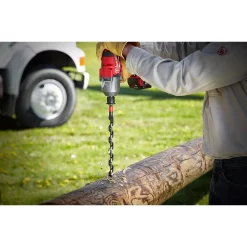 Drill Bits Milwaukee 15/16 In. X 30 In. Carbon SHOCKWAVE Lineman’s Impact Auger Bit 9 Drill Bits Milwaukee 15/16 In. X 30 In. Carbon SHOCKWAVE Lineman’s Impact Auger Bit -Deals Power Tool Accessories Store milwaukee auger bits 48 13 6909 40 1000