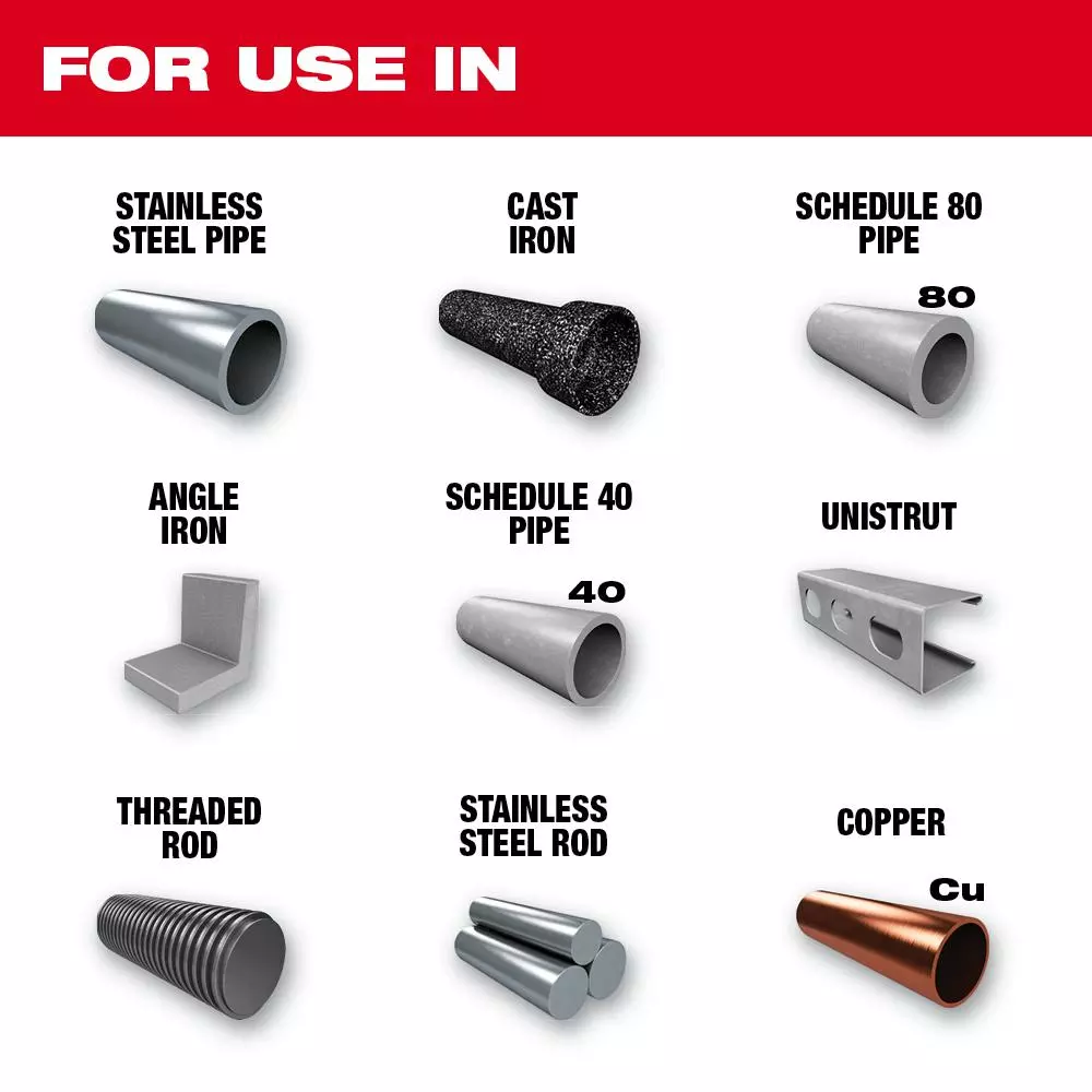 Saw Blades Milwaukee 27 In. 12/14 TPI Metal Sub Compact Extreme Metal Cutting Band Saw Blade (3-Pack) 4 Saw Blades Milwaukee 27 In. 12/14 TPI Metal Sub Compact Extreme Metal Cutting Band Saw Blade (3-Pack) - Image 2