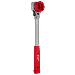 Wrenches Milwaukee Lineman’s High Leverage Ratcheting Wrench With Milled Strike Face