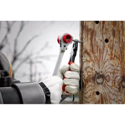 Wrenches Milwaukee Lineman’s High Leverage Ratcheting Wrench With Milled Strike Face 16 Wrenches Milwaukee Lineman’s High Leverage Ratcheting Wrench With Milled Strike Face -Deals Power Tool Accessories Store milwaukee box wrenches 48 22 9213m 66 1000