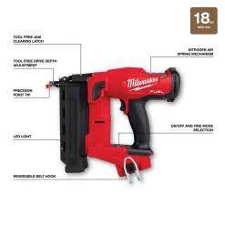 Nail Guns Milwaukee M18 FUEL 18-Volt Lithium-Ion Brushless Gen II 18-Gauge Cordless Brad Nailer/Jig SawithRouter Combo Kit (3-Tool) 22 Nail Guns Milwaukee M18 FUEL 18-Volt Lithium-Ion Brushless Gen II 18-Gauge Cordless Brad Nailer/Jig SawithRouter Combo Kit (3-Tool) -Deals Power Tool Accessories Store milwaukee brad nailers 2746 20 2723 20 2737 20 66 1000