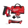Nail Guns Milwaukee M18 FUEL GEN II 18-Volt 18-Gauge Lithium-Ion Brushless Cordless Brad Nailer Kit With M18 Oscillating Multi-Tool -Deals Power Tool Accessories Store milwaukee brad nailers 2746 21ct 2626 20 64 1000