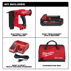 Nail Guns Milwaukee M18 FUEL 18-Volt 18-Gauge Lithium-Ion Brushless Cordless Gen II Brad Nailer Kit And Tinted Performance Safety Glasses 18 Nail Guns Milwaukee M18 FUEL 18-Volt 18-Gauge Lithium-Ion Brushless Cordless Gen II Brad Nailer Kit And Tinted Performance Safety Glasses -Deals Power Tool Accessories Store milwaukee brad nailers 2746 21ct 48 73 2025 40 1000