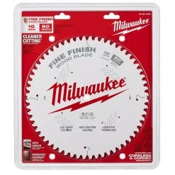 Saw Blades Milwaukee 10 In. X 60-Tooth Fine Finish Circular Saw Blade -Deals Power Tool Accessories Store milwaukee circular saw blades 48 40 1028 a0 1000