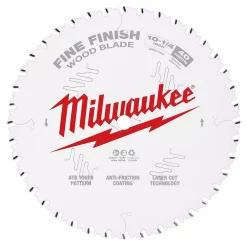 Saw Blades Milwaukee 10-1/4 In. X 40-Tooth Fine Finish Circular Saw Blade -Deals Power Tool Accessories Store milwaukee circular saw blades 48 40 1040 40 1000