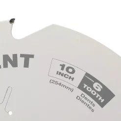 Saw Blades Milwaukee 10 In. X 6-Tooth Polycrystalline Diamond (PCD) Tipped Fiber Cement Cutting Saw Blade -Deals Power Tool Accessories Store milwaukee circular saw blades 48 40 7010 e1 1000