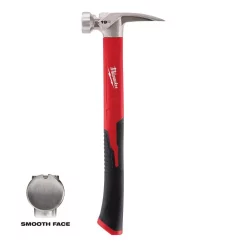 Hammers Milwaukee 19 Oz. Smooth Face Poly/Fiberglass Handle Hammer With Hammer Loop -Deals Power Tool Accessories Store milwaukee claw hammers 48 22 9316 48 22 8149 4f 1000