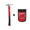 Hammers Milwaukee 19 Oz. Smooth Face Poly/Fiberglass Handle Hammer With Hammer Loop -Deals Power Tool Accessories Store milwaukee claw hammers 48 22 9316 48 22 8149 64 1000