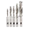 Drill Bits Milwaukee SHOCKWAVE Metric Steel Drill Tap Set (5-Piece) 1 Drill Bits Milwaukee SHOCKWAVE Metric Steel Drill Tap Set (5-Piece) -Deals Power Tool Accessories Store milwaukee countersink bits 48 89 4875 64 1000
