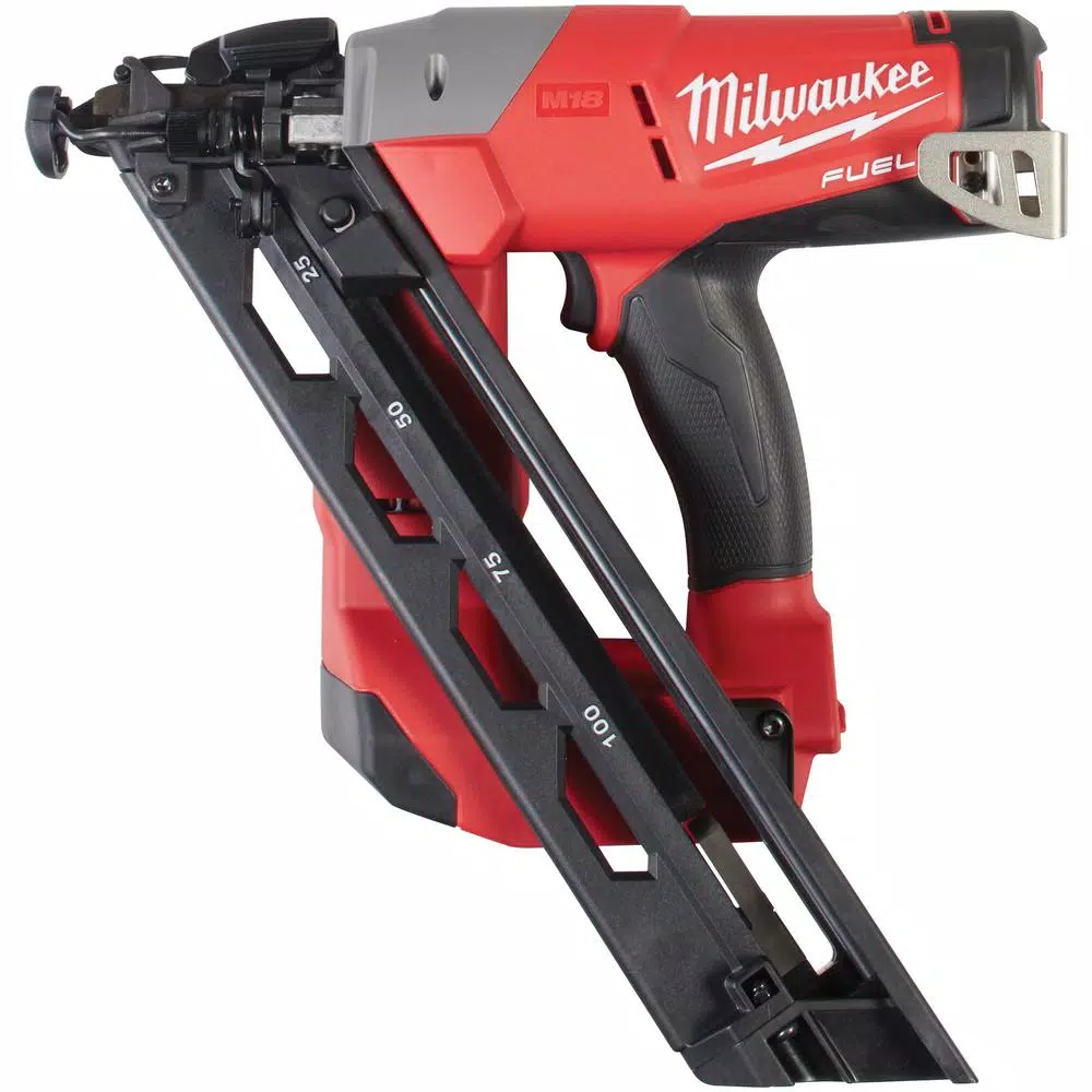 Nail Guns Milwaukee M18 FUEL 18-Volt Lithium-Ion Brushless Cordless 15-Gauge Angled Finish Nailer (Tool Only) 11 Nail Guns Milwaukee M18 FUEL 18-Volt Lithium-Ion Brushless Cordless 15-Gauge Angled Finish Nailer (Tool Only) - Image 9