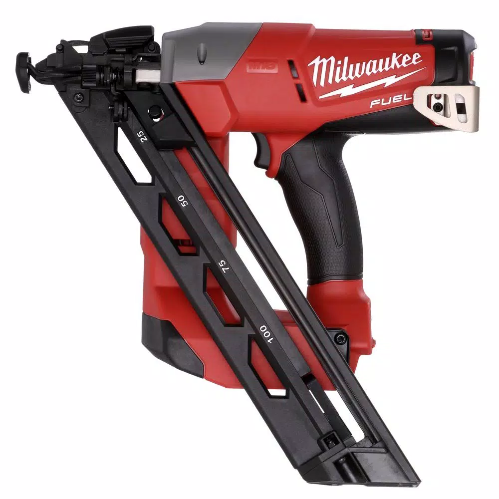 Nail Guns Milwaukee M18 FUEL 18-Volt Lithium-Ion Brushless Cordless 15-Gauge Angled Finish Nailer (Tool Only) 8 Nail Guns Milwaukee M18 FUEL 18-Volt Lithium-Ion Brushless Cordless 15-Gauge Angled Finish Nailer (Tool Only) - Image 6