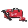 Nail Guns Milwaukee M18 FUEL 18-Volt Lithium-Ion Brushless Cordless 15-Gauge Angled Finish Nailer Kit W/ (1) 2.0Ah Battery, Charger & Bag 2 Nail Guns Milwaukee M18 FUEL 18-Volt Lithium-Ion Brushless Cordless 15-Gauge Angled Finish Nailer Kit W/ (1) 2.0Ah Battery, Charger & Bag -Deals Power Tool Accessories Store milwaukee finishing nailers 2743 21ct 64 1000