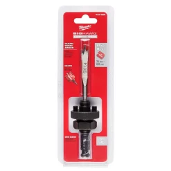 Drill Bits Milwaukee BIG HAWG Steel Clean Wood Arbor With Pilot Bit -Deals Power Tool Accessories Store milwaukee hole saw arbors 49 56 9306 e1 1000