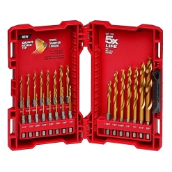 Drill Bits Milwaukee Hole Dozer Electricians Bi-Metal Hole Saw Set With SHOCKWAVE IMPACT DUTY Titanium Drill Bit Set (42-Piece) 19 Drill Bits Milwaukee Hole Dozer Electricians Bi-Metal Hole Saw Set With SHOCKWAVE IMPACT DUTY Titanium Drill Bit Set (42-Piece) -Deals Power Tool Accessories Store milwaukee hole saws 49 22 4105 48 89 4631 1d 1000
