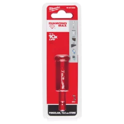 Drill Bits Milwaukee 1/4 In. Diamond Plus Hole Saw W/ Arbor -Deals Power Tool Accessories Store milwaukee hole saws 49 56 0505 1d 1000