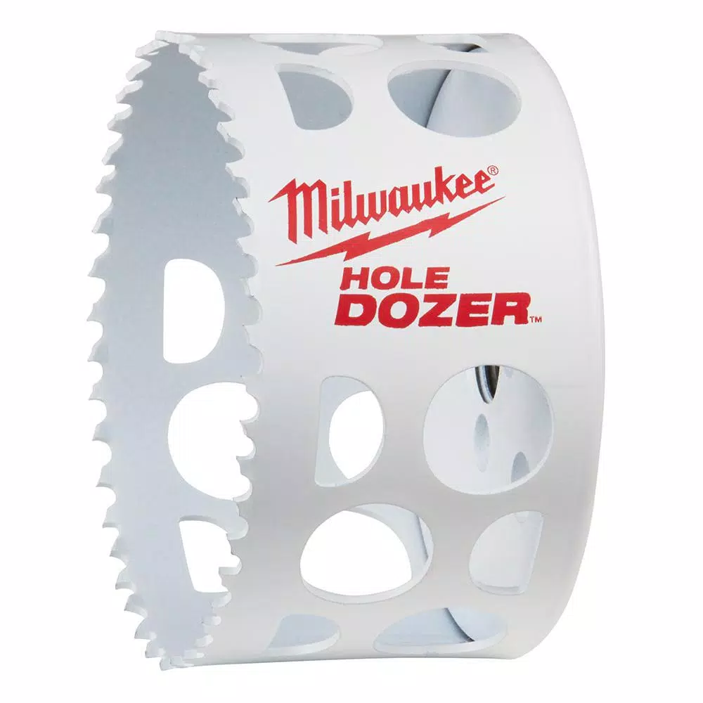 Drill Bits Milwaukee 3-1/4 In. Hole Dozer Bi-Metal Hole Saw 2 Drill Bits Milwaukee 3-1/4 In. Hole Dozer Bi-Metal Hole Saw