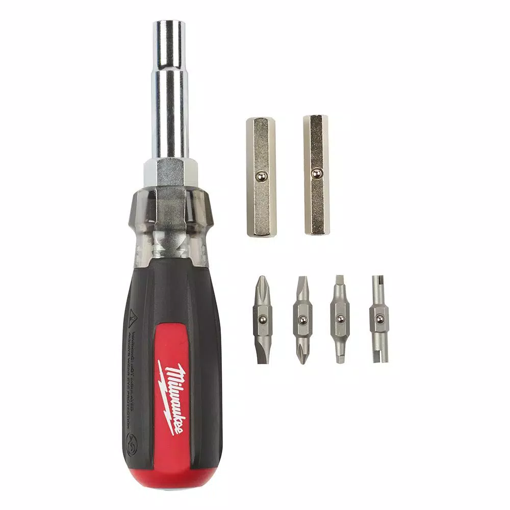 Hand Tool Sets Milwaukee 6 In. Fixed Jab Saw And 12 Ft. Compact Tape Measure And 13-in-1 Multi-Tip Cushion Grip Screwdriver Hand Tool Set 6 Hand Tool Sets Milwaukee 6 In. Fixed Jab Saw And 12 Ft. Compact Tape Measure And 13-in-1 Multi-Tip Cushion Grip Screwdriver Hand Tool Set - Image 4