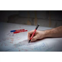 Measuring Tools Milwaukee 48 In. Concrete Screed Level With 30 Ft. Compact Tape Measure And (12-Pack) INKZALL Black Ultra Fine Point Markers -Deals Power Tool Accessories Store milwaukee levels mlcon48 48 22 6630 48 22 3150 77 1000