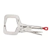 Pliers Milwaukee 11 In. Torque Lock Locking C-Clamp With Regular Jaws -Deals Power Tool Accessories Store milwaukee locking pliers 48 22 3531 64 1000