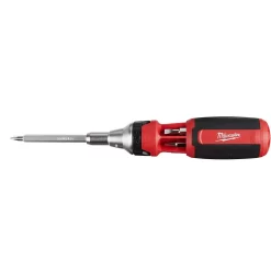 Screwdrivers & Nut Drivers Milwaukee 9-in-1 Square Drive Ratcheting Multi-Bit Screwdriver With 8-in-1 Compact Multi-Bit Screwdriver -Deals Power Tool Accessories Store milwaukee multi bit screwdrivers 48 22 2322 48 22 2130 1f 1000