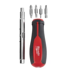 Screwdrivers & Nut Drivers Milwaukee 11-in-1 Multi-Tip Screwdriver With ECX Driver Bits -Deals Power Tool Accessories Store milwaukee multi bit screwdrivers 48 22 2760 1d 1000