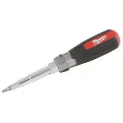 Screwdrivers & Nut Drivers Milwaukee 13-in-1 Multi-Tip Cushion Grip Screwdriver With Schrader Bit -Deals Power Tool Accessories Store milwaukee multi bit screwdrivers 48 22 2881 a0 1000