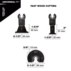 Oscillating Tool Attachments Milwaukee Oscillating Multi-Tool Blade Wood Cutting Kit (3-Piece) -Deals Power Tool Accessories Store milwaukee oscillating tool attachments 49 10 9004 a0 1000