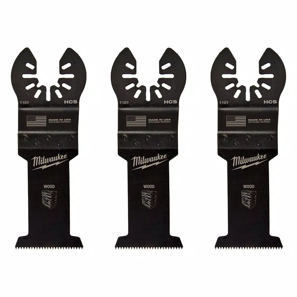 Oscillating Tool Attachments Milwaukee Oscillating Multi-Tool Blade Kit (3-Piece) 3 Oscillating Tool Attachments Milwaukee Oscillating Multi-Tool Blade Kit (3-Piece)